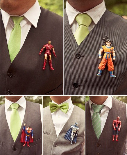 Unique Boutonniere Ideas for a Wedding or Prom Unique Boutonniere Ideas for a Wedding or Prom